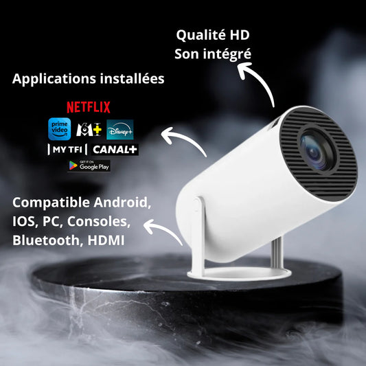 Portable Projector 4K Ultra HD